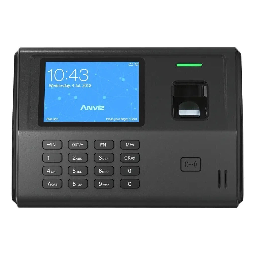 Anviz Ep300 Pro Control De Asistencia Huella Clave Tarjeta Negro ...
