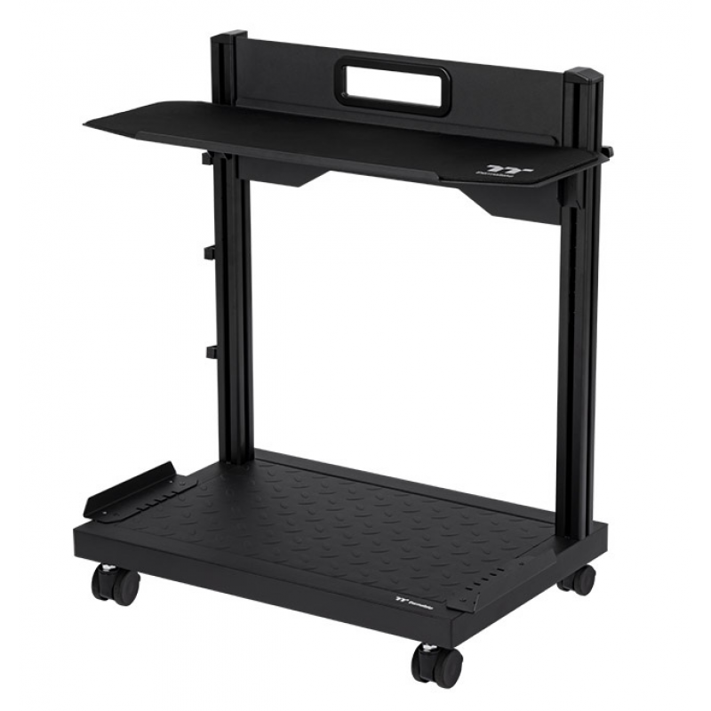 Accesorio Simulador Thermaltake Carrito Movil PC con Bandeja Teclado Mouse