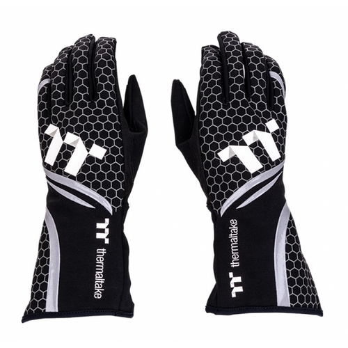 Accesorio Simulador Thermaltake Guantes Black Talle L